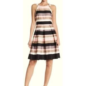 Nine‎ West Tutu Pink Pebble Sleeveless Pleated Dress Size 12 NWT